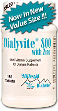 Dialyvite 800 with Zinc
