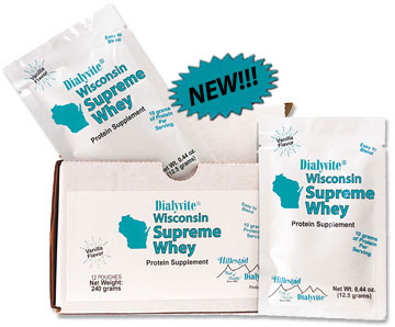 Dialyvite Whey Plus single-serving pouches HP131